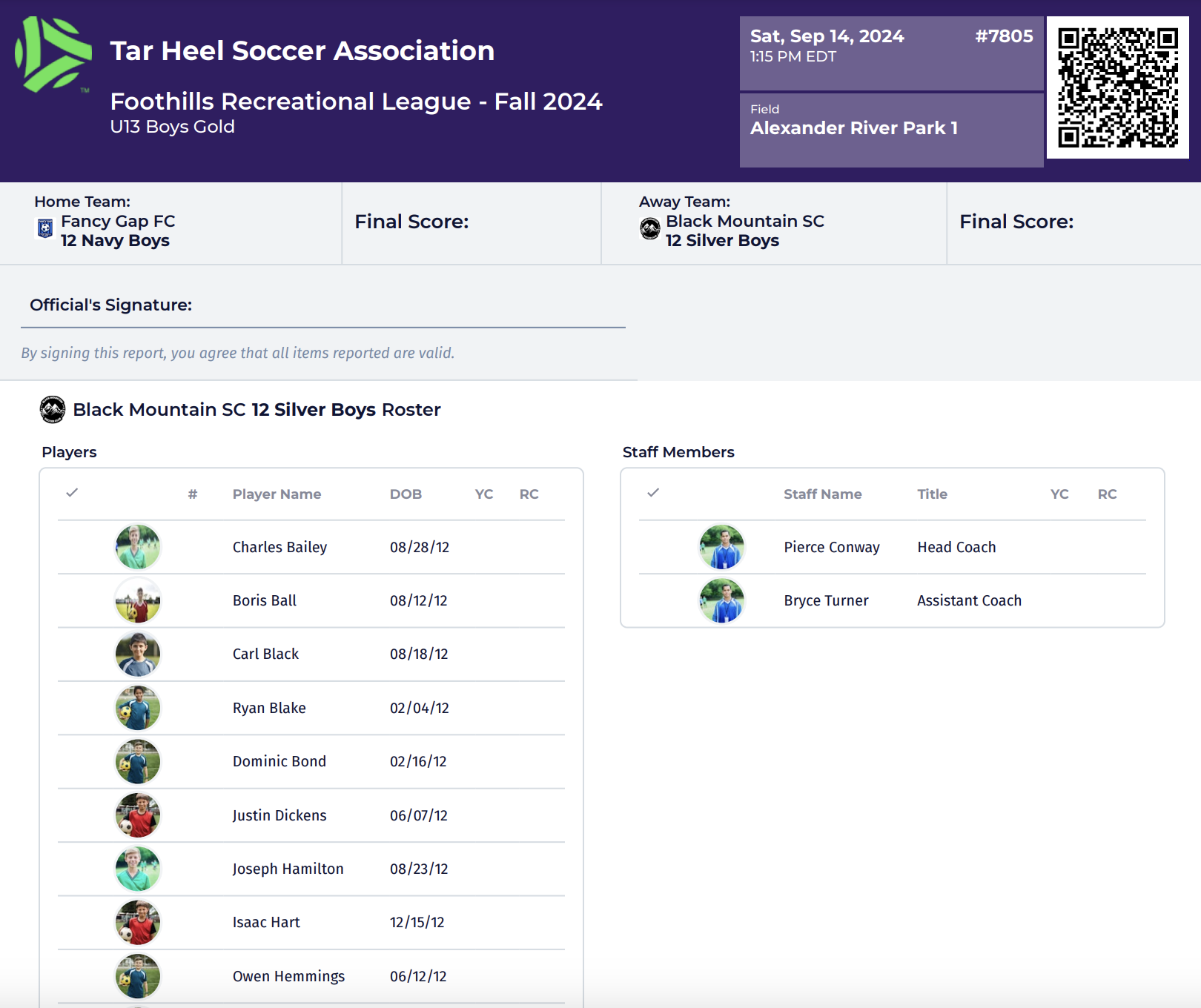 How to Print Game Cards in Playmetrics